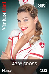 Abby Cross strips in Nurse