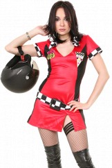 Racer striptease by Alina