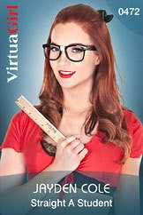 Straight A Student striptease by Jayden Cole