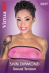 Sexual Tension  striptease by Skin Diamond