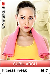 Subil Arch strips in Fitness freak 